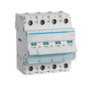 Hager 63A 4P Isolating Switch, SBN463N
