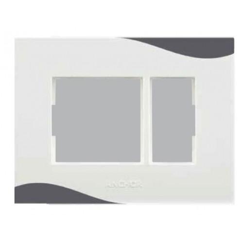 Anchor Penta 1M Basalt Grey Modular Plate, 65901BG (Pack of 5)