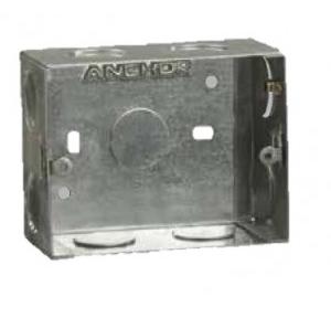Anchor Roma 18M Rust Coated Concealed Galvanised Metal Box, 16 Gauge, 35865