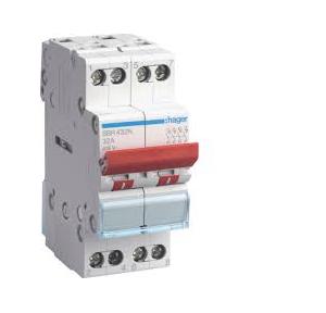 Hager 100A 2P Isolating Switch, SBR290N