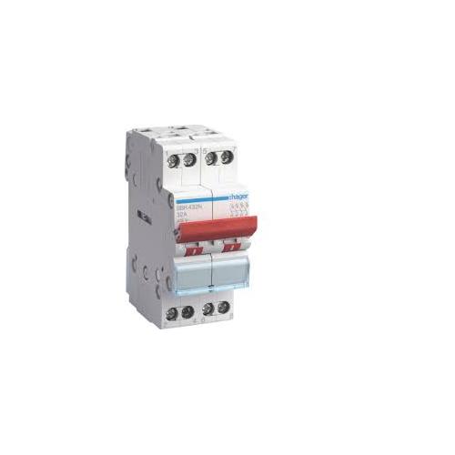 Hager 100A 2P Isolating Switch, SBR290N