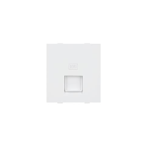 Anchor Roma Classic RJ 45 Computer Jack with Shutter, 30555