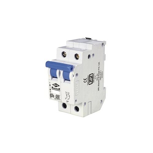 HPL 50-63A 2P C-Curve Rakshak Miniature Circuit Breaker (MCB )