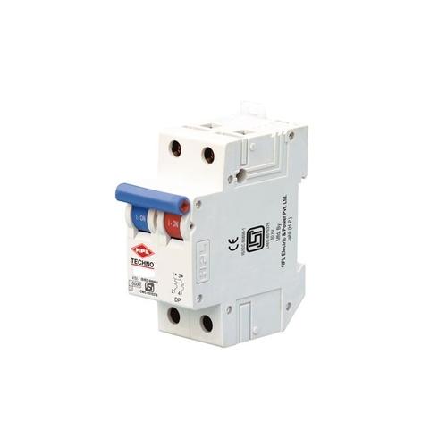 HPL 50-63A 2P D-Curve Miniature Circuit Breaker (MCB )