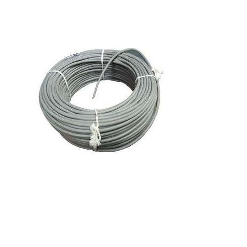 HPL 1 Sq. mm Grey PVC Insulated Single Core Unsheathed Industrial Cables, HHI000100100 (100 Mtr)