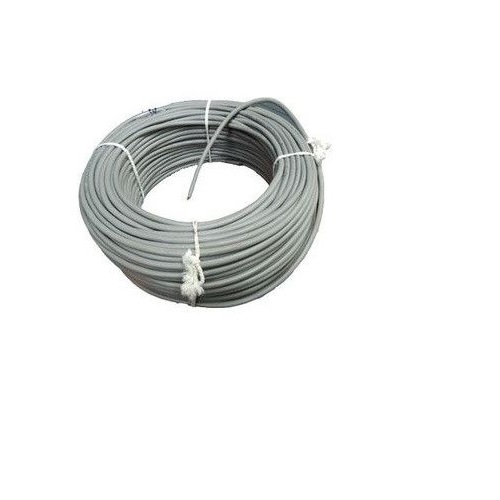 HPL 0.5 Sq. mm Grey PVC Insulated Single Core Unsheathed Industrial Cables, HHI000050100 (100 Mtr)