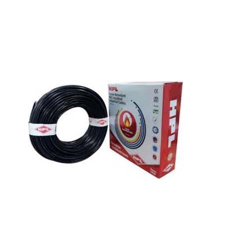 HPL 4 Sq. mm PVC Insulated Single Core Unsheathed Industrial Cables, HHF000400090 (90 mtr)