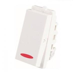 MK Midas 16A One Way Switch With Indicator, SS2613A (Pack of 10 Pcs)