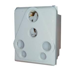 Honeywell Combined Socket W26424 WrapAround 3 M 6/16A 5 Pin Pack of 10