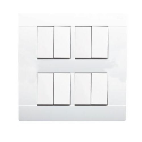 MK Midas 8M Square Front Plate, SS2008V (Pack of 5 Pcs)