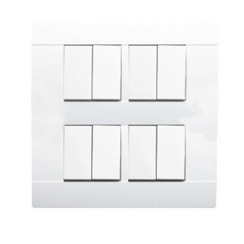 MK Midas 8M Square Front Plate, SS2008V (Pack of 5 Pcs)