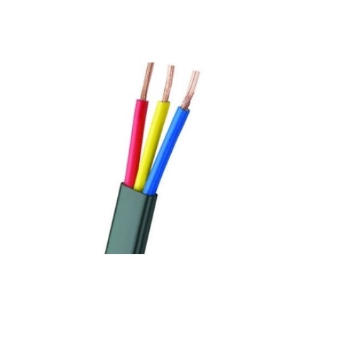 HPL 4 Sq mm PVC Insulated & PVC Sheathed Submersible Cable, HSF3C 000400100 (100 mtr)