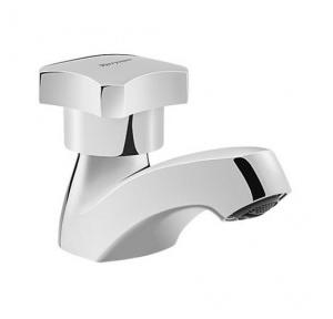 Parryware Jade Pillar Cock With Wall Flange Green, G0202A1GF