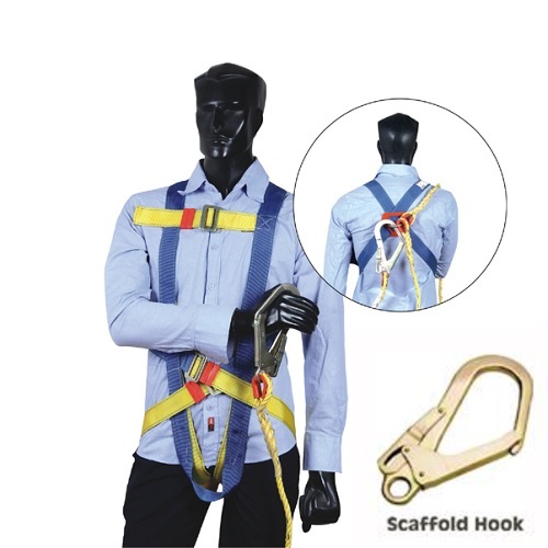 Arcon Full Body With Scaffold Hook Single Rope Harness, ARC-5103