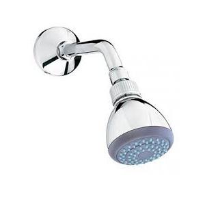 Parryware Single Flow Overhead Shower With Arm & Wall Flange, T9927A1