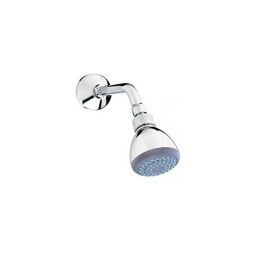 Parryware Single Flow Overhead Shower With Arm & Wall Flange, T9927A1