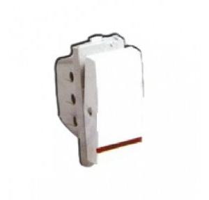 Schneider Opale 6A 1 Way Switch With Indicator lamp X1081WH