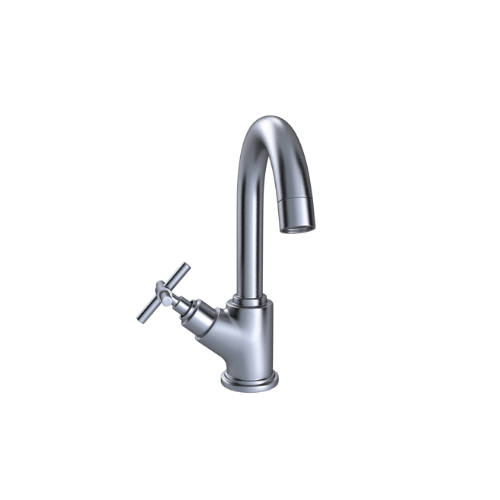Hindware Axxis Swan Neck Tap with Left Hand Operating Knob, F120011CP