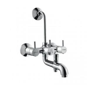 Hindware Flora Wall Mixer 3 in 1 System with Provision, F280022CP