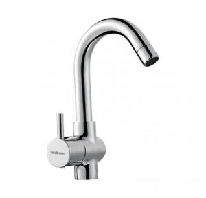 Hindware Flora Swan Neck Tap with Left Hand Operating Knob, F280012CP