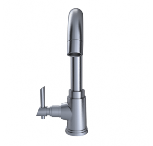 Hindware Immacula Swan Neck Tap with Left Hand Operating Knob, F110011CP