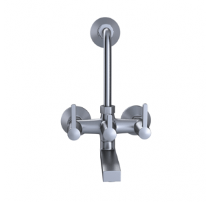 Hindware Barrel Neo Wall Mixer with Provision, F390020CP