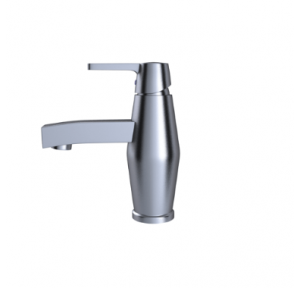 Hindware Barrel Neo Single Lever Basin Mixer, F390009CP