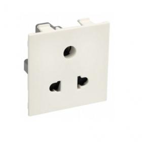 North West 6A 3 Pin With Euro Pin Socket, B1212