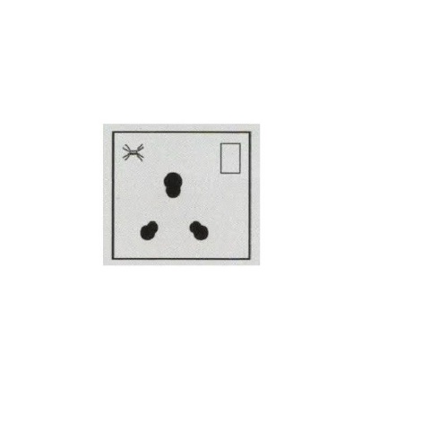 North-West Convex 16A Socket and Plate Combo, SR3033