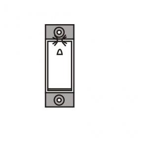 North West Bell Push 1 Module With Indicator, M0311