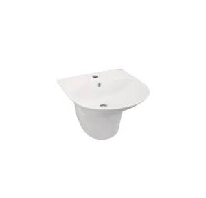 Parryware Petal Wash Basin With Pedestal, C847Q