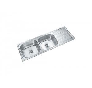 Parryware 54x18x8 In Double Bowl Kitchen Sink, C856171