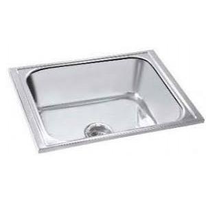 Parryware 24x18x8 In Single Bowl Kitchen Sink, C853599