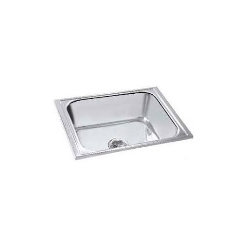 Parryware 24x18x8 In Single Bowl Kitchen Sink, C853599