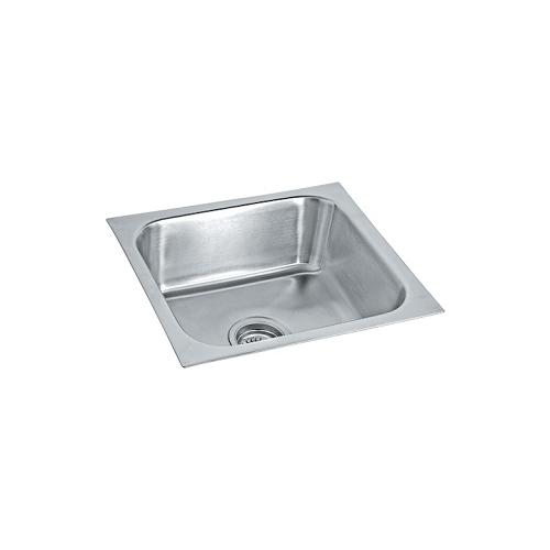 Parryware 18x16x9 In Single Bowl Kitchen Sink, C855371