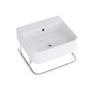 Hindware Element Designer Wash Basin with Towel Rail, 91057