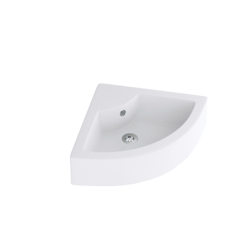 Hindware 56x43.5 Claret Corner Wash Basins, 10076