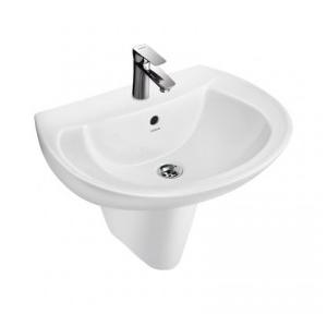 Hindware Half Stand Pedestal Half Wash Basin, 11027