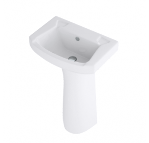 Hindware 55x40 Viking Pedestal Wash Basin, 10008