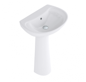 Hindware Tango Pedestal Wash Basin, 10086