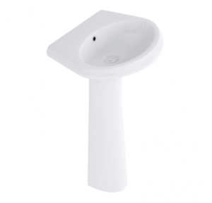 Hindware Ariel Pedestal Wash Basin, 10100