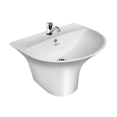 Hindware Kylis Pedestal Wash Basin, 91053