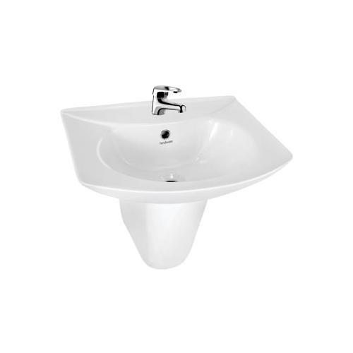 Hindware Studio Half Pedestal Wash Basin, 11038