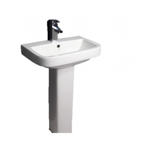 Hindware Mini Neo Pedestal Wash Basin, 10099