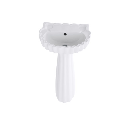 Hindware Lotus Pedestal Wash Basin, 10013