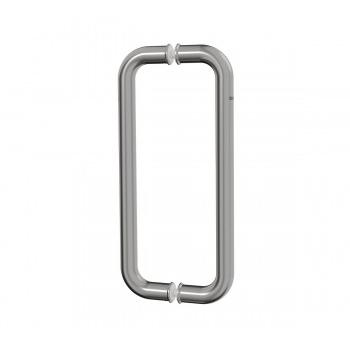 Dorma Door Handle XL-C 3002A D Type Pull 300x22mm Satin Stainless Steel SS 304 Pack of 2