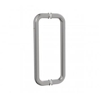 Dorma Door Handle XL-C 3002A D Type Pull 300x22mm Satin Stainless Steel SS 304 Pack of 2