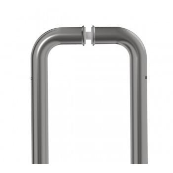 Dorma Door Handle XL-C 3002A D Type Pull 300x22mm Satin Stainless Steel SS 304 Pack of 2