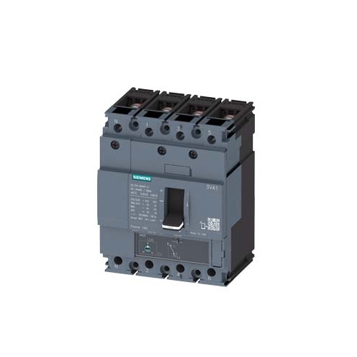 Siemens Sentron MCCB, 160 A, 4 Pole, 3VA1116-6GE42-0AA0