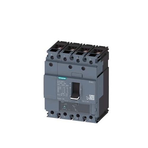 Siemens Sentron MCCB, 100 A, 4 Pole, 3VA1110-5GE42-0AA0